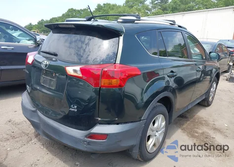 2013 Toyota Rav4 Le from USA, damaged, VIN 2T3BFREV1DW032635